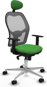 Sedia da ufficio con poggiatesta Jorquera Piqueras y Crespo 1D086N1 verde