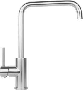 Miscelatore monocomando Reginox Logan in acciaio inox spazzolato