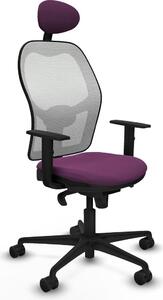Sedia da ufficio con poggiatesta Jorquera Piqueras y Crespo 1D036N1 Viola