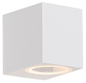 Moderna lampada da esterno in plastica bianca Baleno
