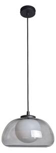 ITALUX PND-54637-1-BK-SG -Lampadario a sospensione su cavo AINALE 1xG9/7W/230V nero/fumé