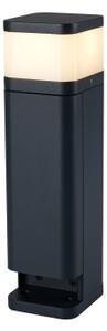 Brilagi - Lampada da esterno con 2 prese SCHUKO PILLAR 1xG9/11W/230V IP44 antracite