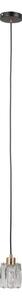 ITALUX PND-40813-1-BK-HBR - Lampadario a sospensione con cavo TORNO 1xE14/40W/230V nero/oro