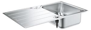 Lavello in acciaio inox GROHE K500 500 x 860 mm 31571SD1