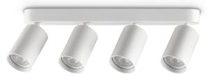 Plafoniera Collezione DYNAMITE 4 Luci GU10 Bianco Dimmerabile Ideal Lux