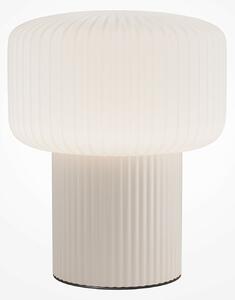 Lampada Da Tavolo Moderna Omaggio Ceramica E Vetro 1 Luce G9