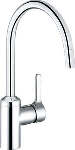 Miscelatore monocomando per lavello Kludi BINGO STAR DN 15 finitura acciaio inox