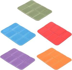 Tappeto pieghevole per esterno - Cuscino pieghevole Picnic - Comfort esterno - Design impermeabile - Compatto - Blu