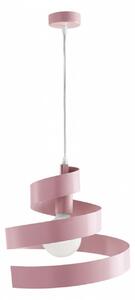 Sospensione Helix 1 Luce Rosa e Bianco LuceArt Classic