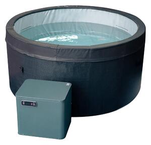 Vasca Idromassaggio Bagno di Ghiaccio da 3°C a 42°C Ø156x70 cm 5kW NetSpa Ice Grigia
