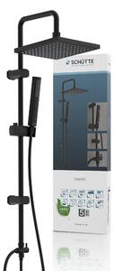 60096 TOKYO - Set doccia a soffitto, nero opaco