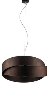 Sospensione Astro 2 Luci Marrone e Nero LuceArt Classic