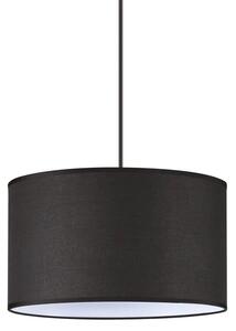 Lampada a Sospensione Set Metallo Nero 1 Luce E27