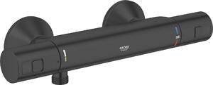 Thermostatic shower mixer - GROHE Precision Start - Matte black - Water saving