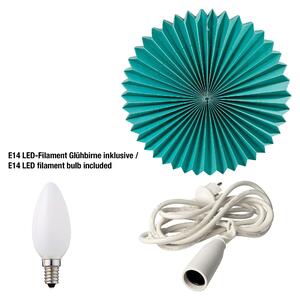 Lanterna Sunny 60 cm, 6 ore, timer FB - Illuminazione per feste 523621