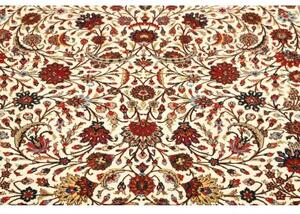 Tappeto Ilaam Floreale Avorio Rosso 196x305 Cm