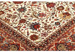 Tappeto Ilaam Floreale Avorio Rosso 196x305 Cm