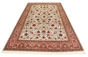 Tappeto Ilaam Floreale Avorio Rosso 196x305 Cm
