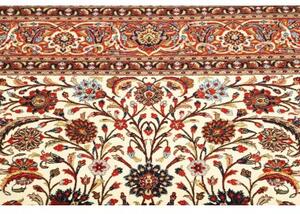 Tappeto Ilaam Floreale Avorio Rosso 196x305 Cm