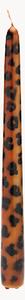 Set di 2 candele a bastoncino fatte a mano Leopard