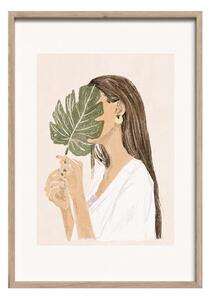 Dipinto stampato con cornice inclusa 50x70 cm Hidden – Styler