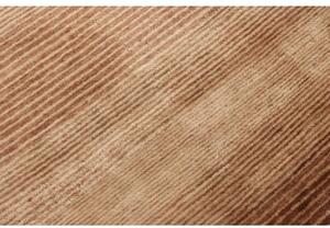 Tappeto Essenzia Geometrico Marrone Beige 169x250 Cm