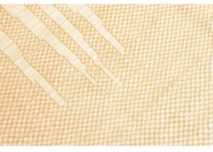 Tappeto Essenzia Geometrico Avorio Arancione Chiaro 170x237 Cm