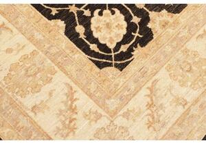 Tappeto Zigler Fine Floreale Nero Avorio 250x363 Cm