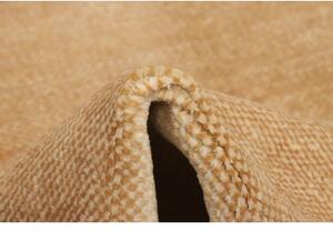 Tappeto Essenzia Tinta Unita Ocra Beige 82x120 Cm