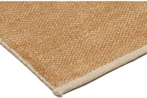 Tappeto Essenzia Tinta Unita Ocra Beige 82x120 Cm