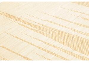 Tappeto Essenzia Geometrico Avorio Arancione Chiaro 170x237 Cm