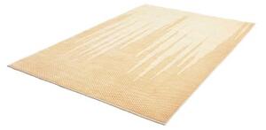 Tappeto Essenzia Geometrico Avorio Arancione Chiaro 170x237 Cm