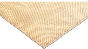 Tappeto Essenzia Geometrico Avorio Arancione Chiaro 170x237 Cm