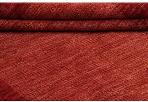 Tappeto Essenzia Geometrico Rosso Scuro Rosso Chiaro 201x296 Cm
