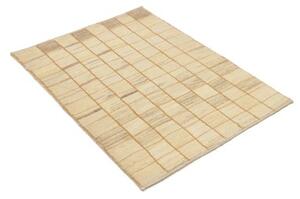 Tappeto Essenzia Geometrico Avorio Ocra 83x123 Cm