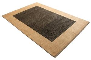 Tappeto Essenzia Geometrico Beige Nero 150x190 Cm