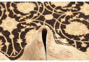 Tappeto Zigler Fine Floreale Nero Avorio 250x363 Cm