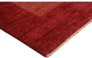 Tappeto Essenzia Geometrico Rosso Scuro Rosso Chiaro 201x296 Cm