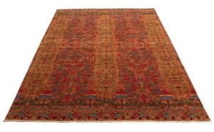 Tappeto Floralia Stilizzato Ruggine Rosso 167x217 Cm