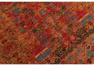 Tappeto Floralia Stilizzato Ruggine Rosso 167x217 Cm