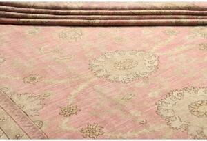 Tappeto Floralia Floreale Rosa Beige 305x419 Cm