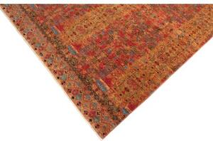 Tappeto Floralia Stilizzato Ruggine Rosso 167x217 Cm