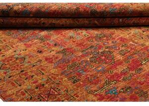 Tappeto Floralia Stilizzato Ruggine Rosso 167x217 Cm