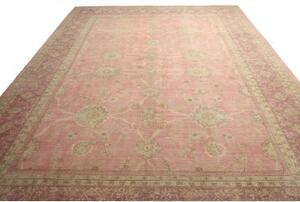 Tappeto Floralia Floreale Rosa Beige 305x419 Cm