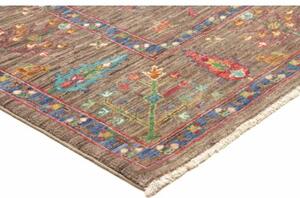 Tappeto Floralia Stilizzato Marrone Taupe Multicolore 169x241 Cm