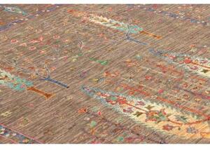 Tappeto Floralia Stilizzato Marrone Taupe Multicolore 169x241 Cm
