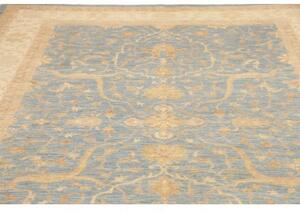Tappeto Zigler Fine Floreale Azzurro Beige 240x338 Cm