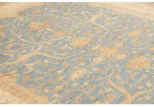 Tappeto Zigler Fine Floreale Azzurro Beige 240x338 Cm