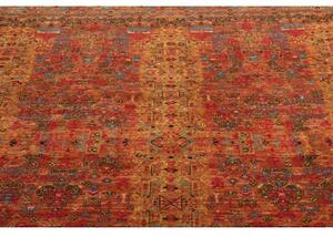 Tappeto Floralia Stilizzato Ruggine Rosso 167x217 Cm