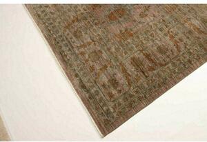 Tappeto Zigler Fine Floreale Beige Ruggine 280x380 Cm